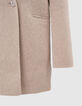 Abrigo midi lana crudo botones joya mujer-3