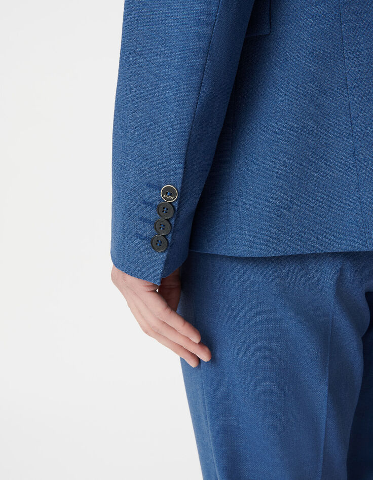 Veste de costume bleu indigo Homme-5