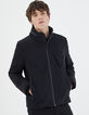 Jack in zwart nylon WATERPROOF Heren-2