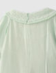 Watergroene blouse frontje broderie anglaise meisjes-6