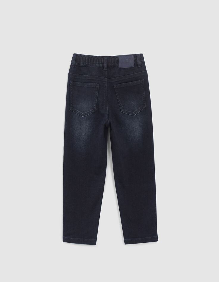 Boys&rsquo; raw JOGGER jeans with side bands-3