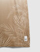 Camiseta beige deep dye jungle ecológica niño -4