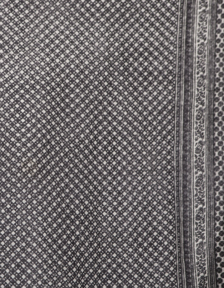 Men's printed scarf-2