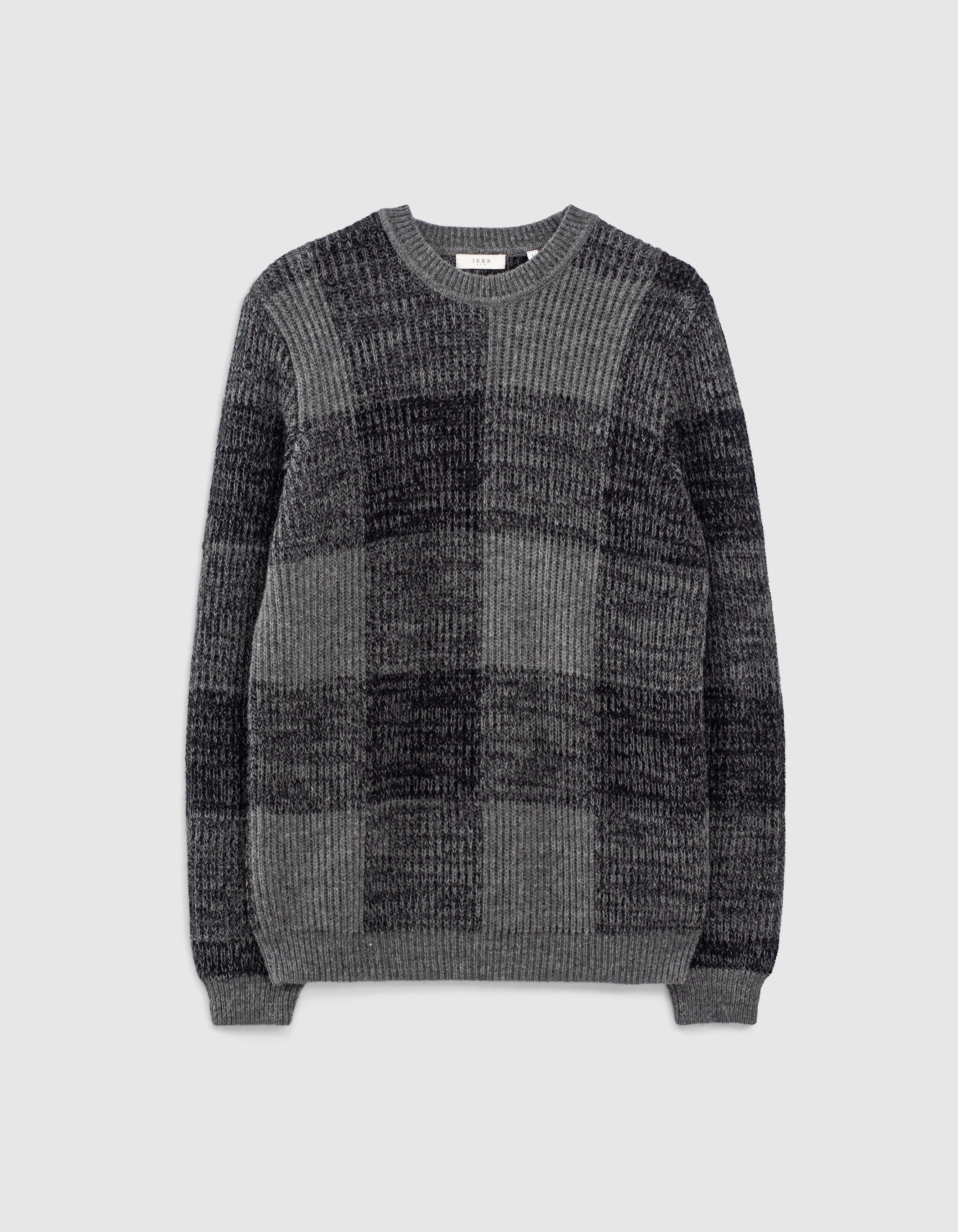 Mens checkered sweater sales