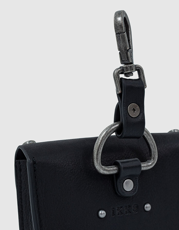Pochette The Plumber Stuff XS cuir noir femme-2