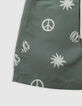 Kaki zwemshort maxi motieven jongens-4