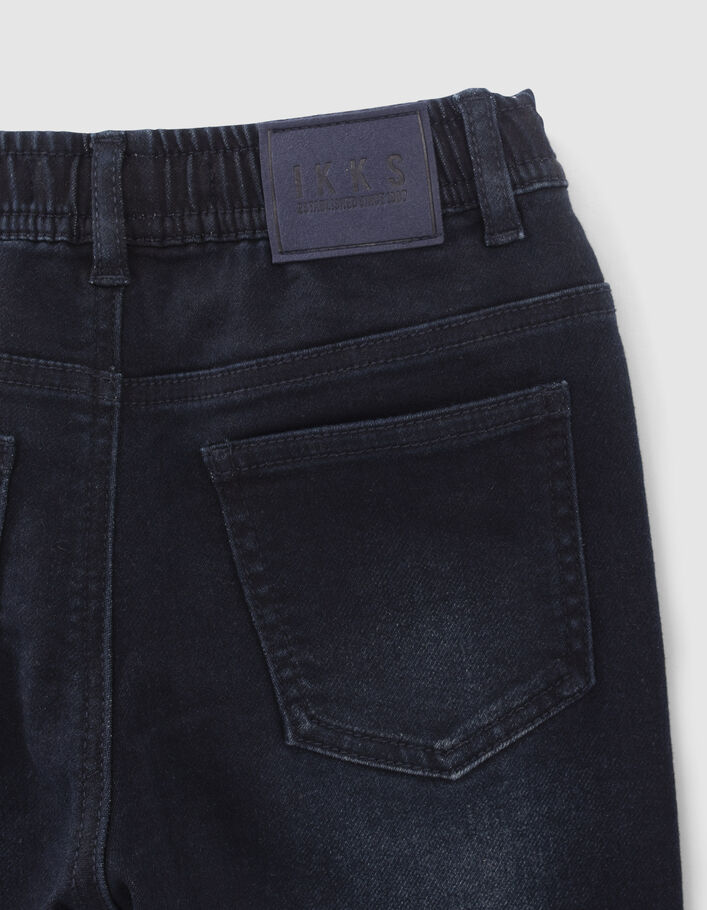 Vaqueros jogger brut franjas laterales niño-7