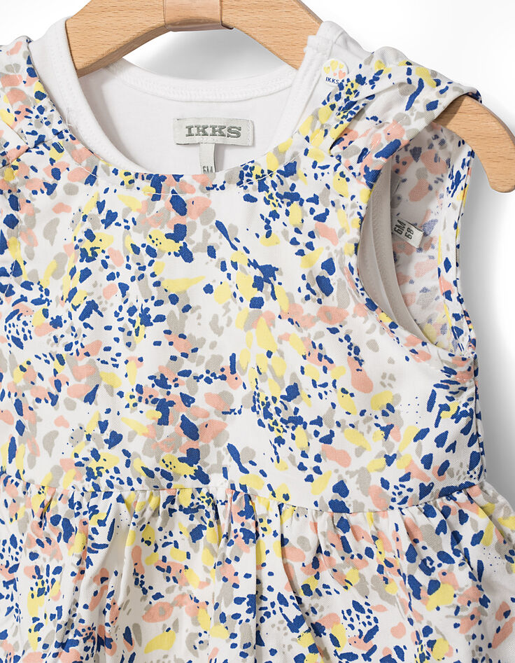 Blouse 2 en 1 avec top printé bébé fille-6 Blouse 2 en 1 avec top printé bébé fille-6
