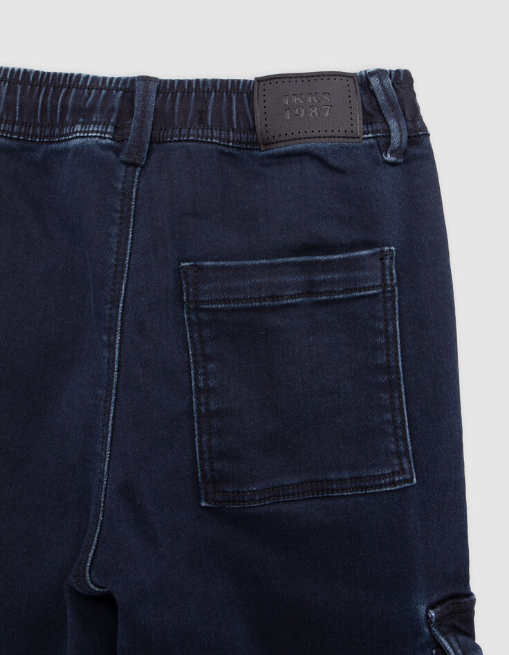 Jean JOGGER bleu forme loose garçon-7 Jean JOGGER bleu forme loose garçon-7
