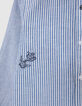 Camisa azul rayas blancas y bordados niño-6