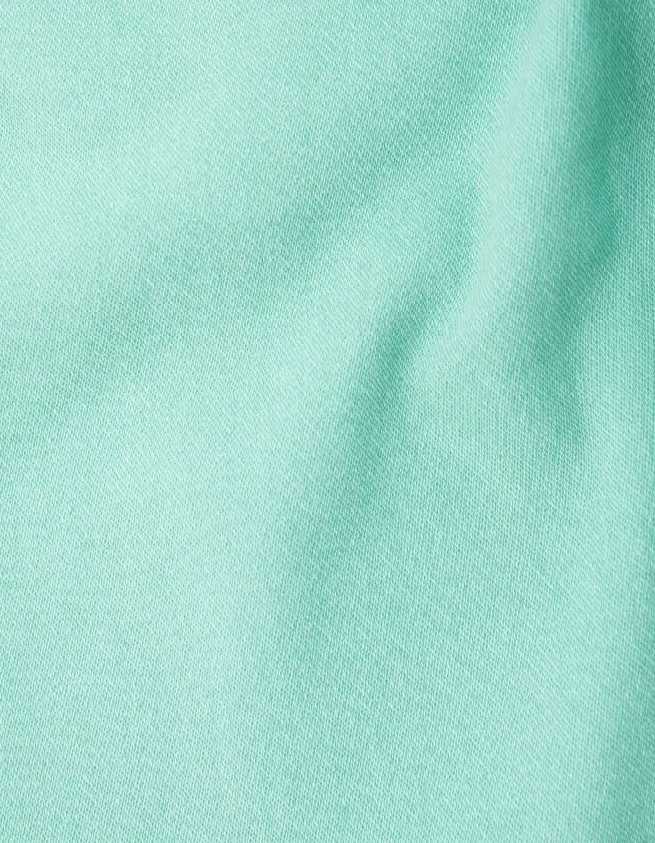 Bermuda vert à taille élastiquée garçon-8
