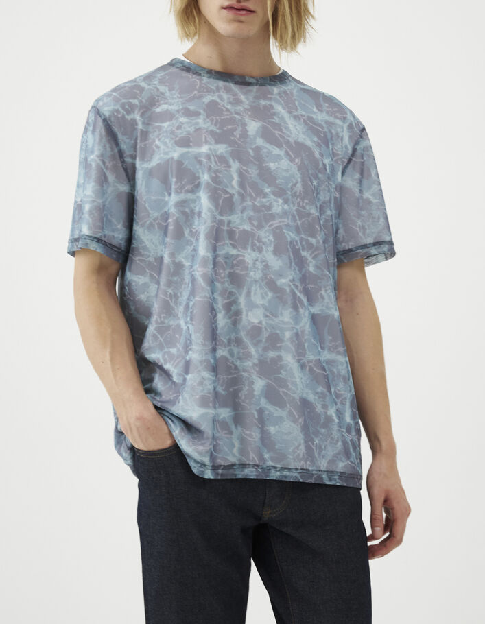 Tee-shirt métal ABSOLUTE DRY filet camouflage Homme - IKKS