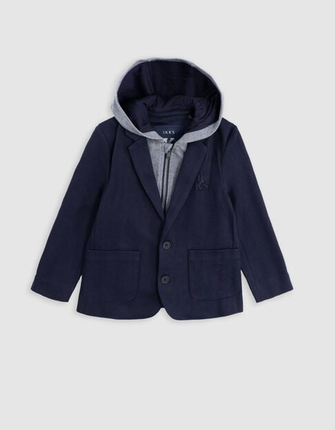 Veste de costume marine parementure amovible garçon - IKKS