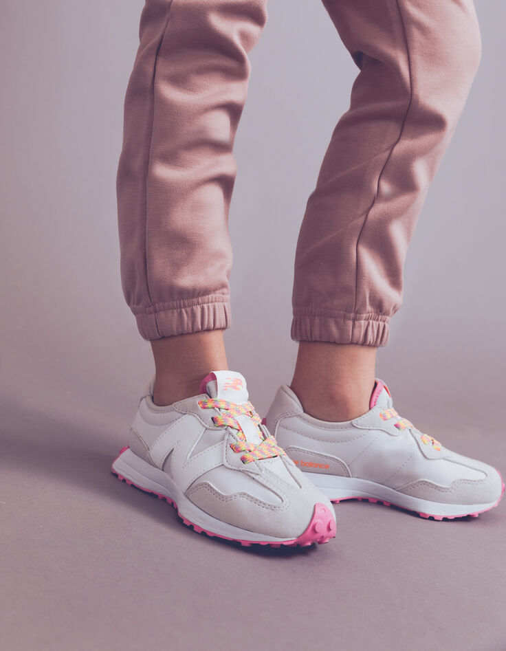 Graue NEW BALANCE Mädchensneaker 327 IKKS