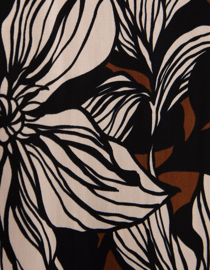 Men’s amber LENZING™ ECOVERO™ XL floral REGULAR shirt-9 Men’s amber LENZING™ ECOVERO™ XL floral REGULAR shirt-9