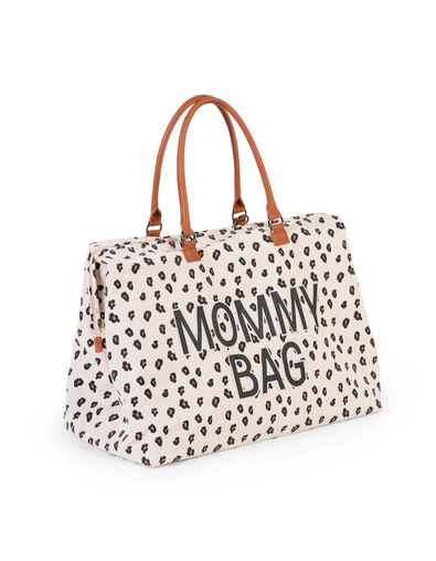 Bolso cambiador Mommy Bag crudo leopardo CHILDHOME - IKKS