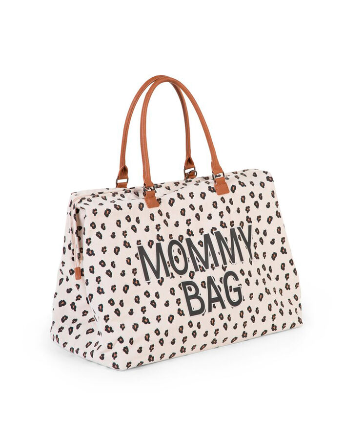 Bolso cambiador Mommy Bag crudo leopardo CHILDHOME - IKKS