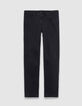 Vaqueros SLIM negros desgastados Bruce hombre-5