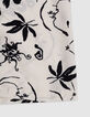 Boy's ecru maxi astro print shirt-7