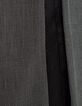 Pure Edition-Lange zwarte faux-uni rok Dames-7