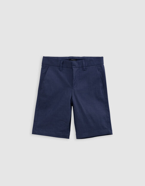 Bermuda de costume cérémonie marine garçon - IKKS