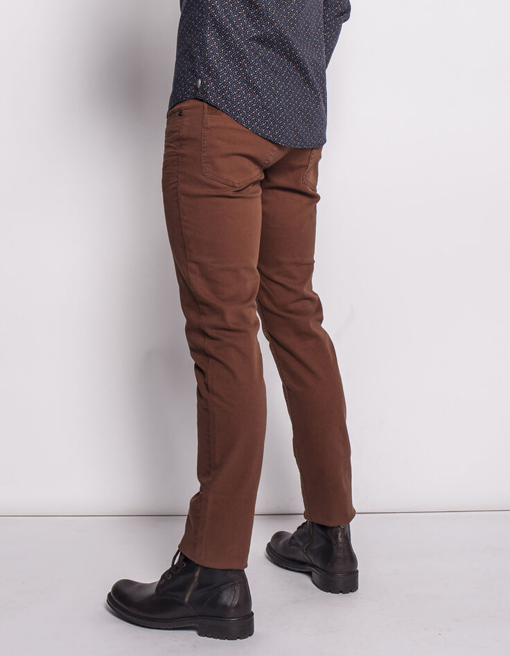 Men's slim coloured jeans-3