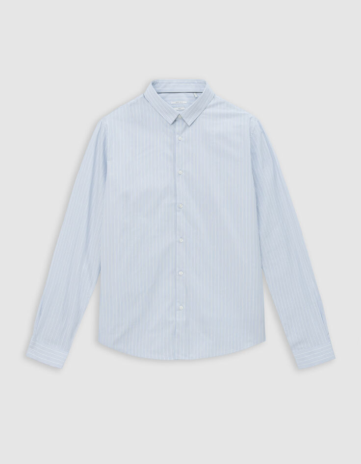 Camisa REGULAR cielo algodón rayas hombre-5