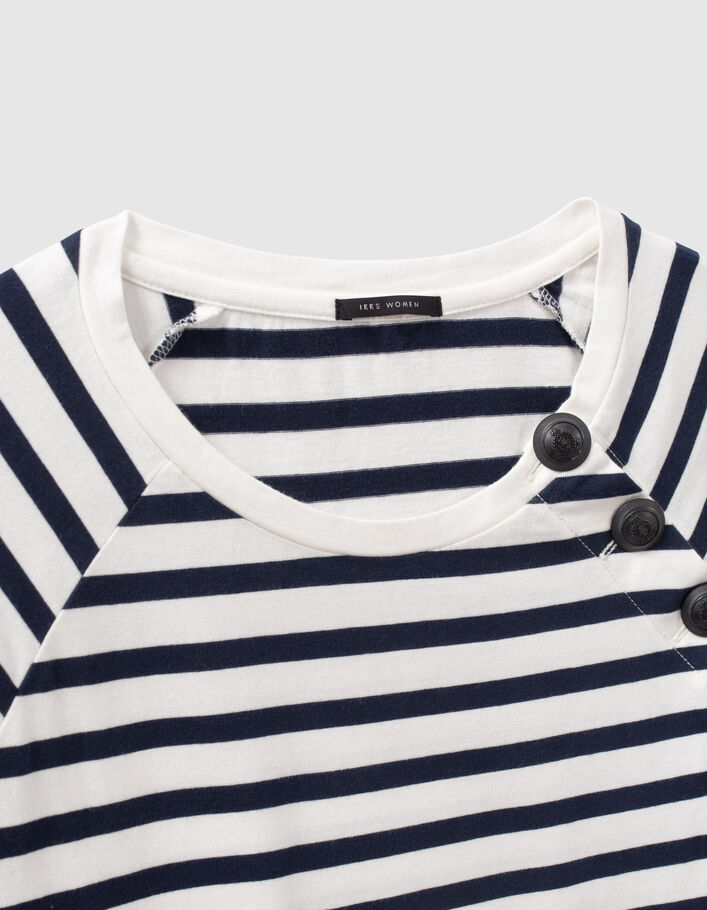 Robe marini?�re ?�crue badge manche Femme