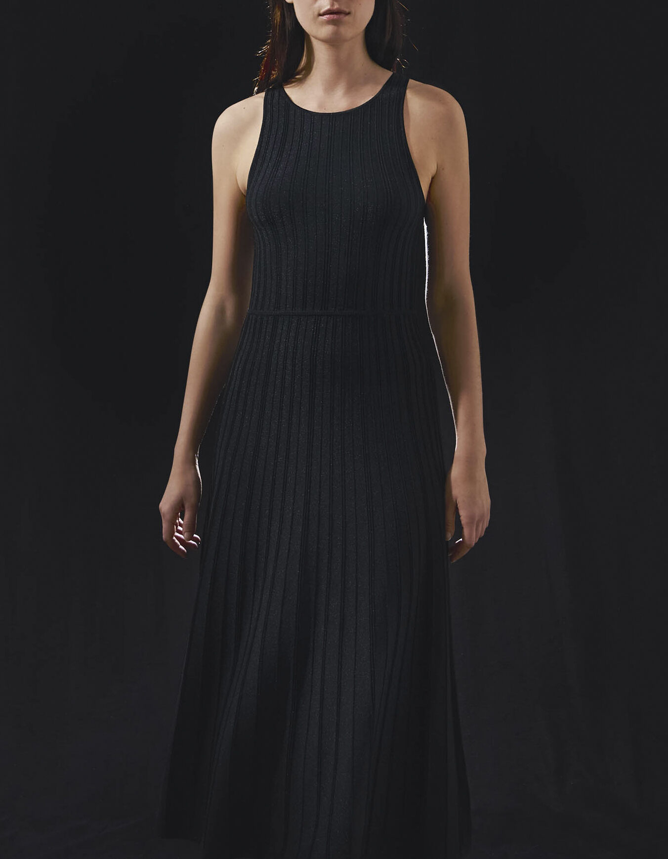 Ikks robe longue noire hotsell