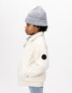 Ecru ritsvest doorstikt sherpa jongens-4