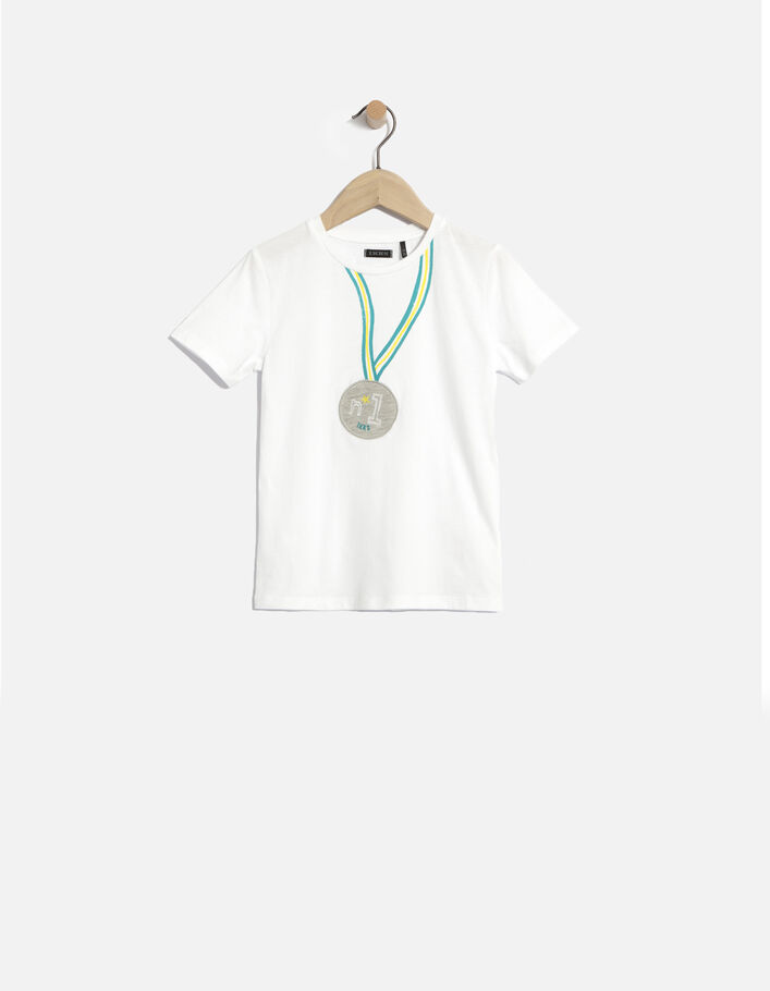Camiseta blanca niño-1