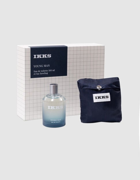 Coffret Young Man 100ml et sac bowling Coffret Young Man 100ml et sac bowling - IKKS