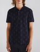 Polo REGULAR marine ABSOLUTE DRY &agrave; logos Homme-2