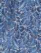 Chemise marine imprimé feuilles garçon-7