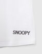 Camiseta blanco roto cropped SNOOPY ni&ntilde;a-4