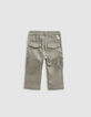 Pantalon BATTLE kaki bébé garçon-3