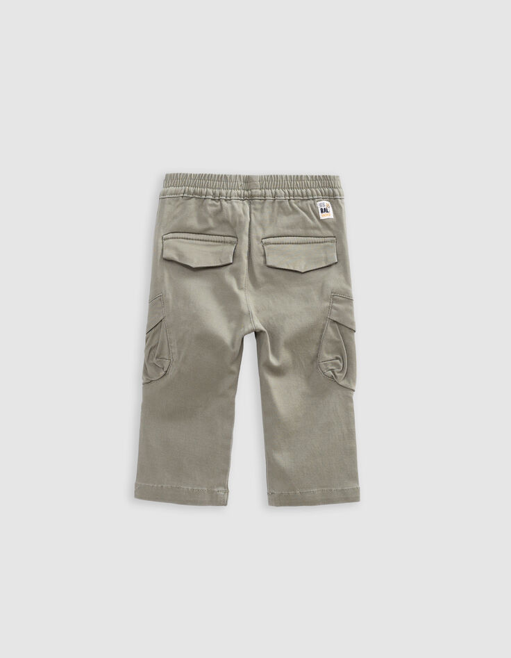 Pantalon BATTLE kaki bébé garçon-3