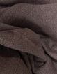 Pantalon de tailleur marron motif chevrons I.Code-9