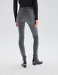 Graue Slim-Damenjeans mit Sculpt-up-Effekt und hohem Bund-3
