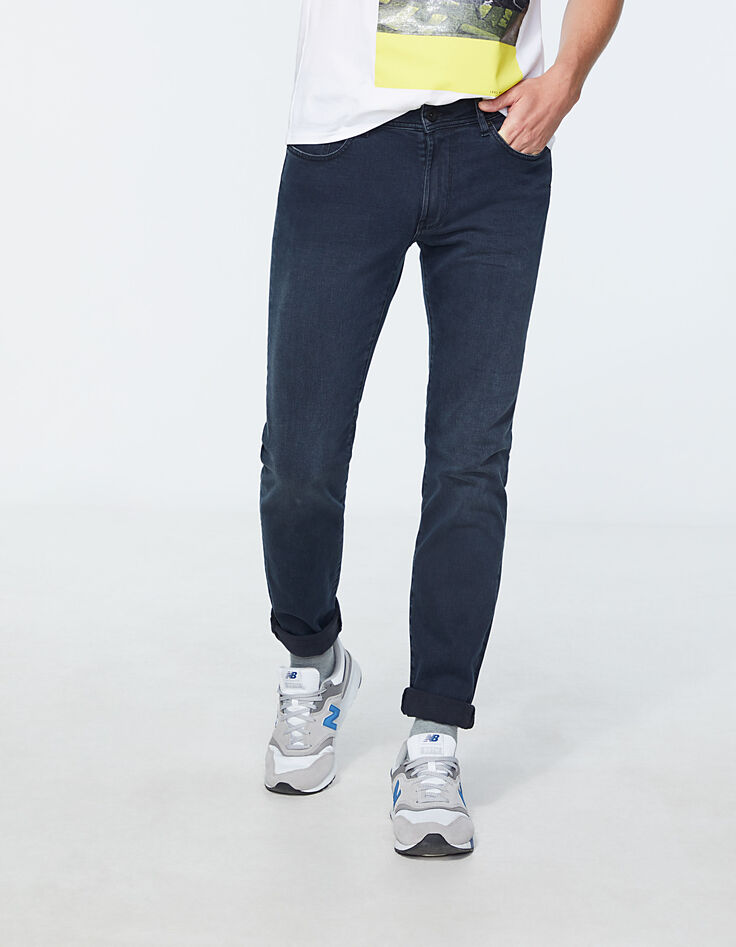 Jean SLIM marine Shinjuku Homme-2