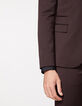 Veste de costume prune TRAVEL SUIT Homme-5