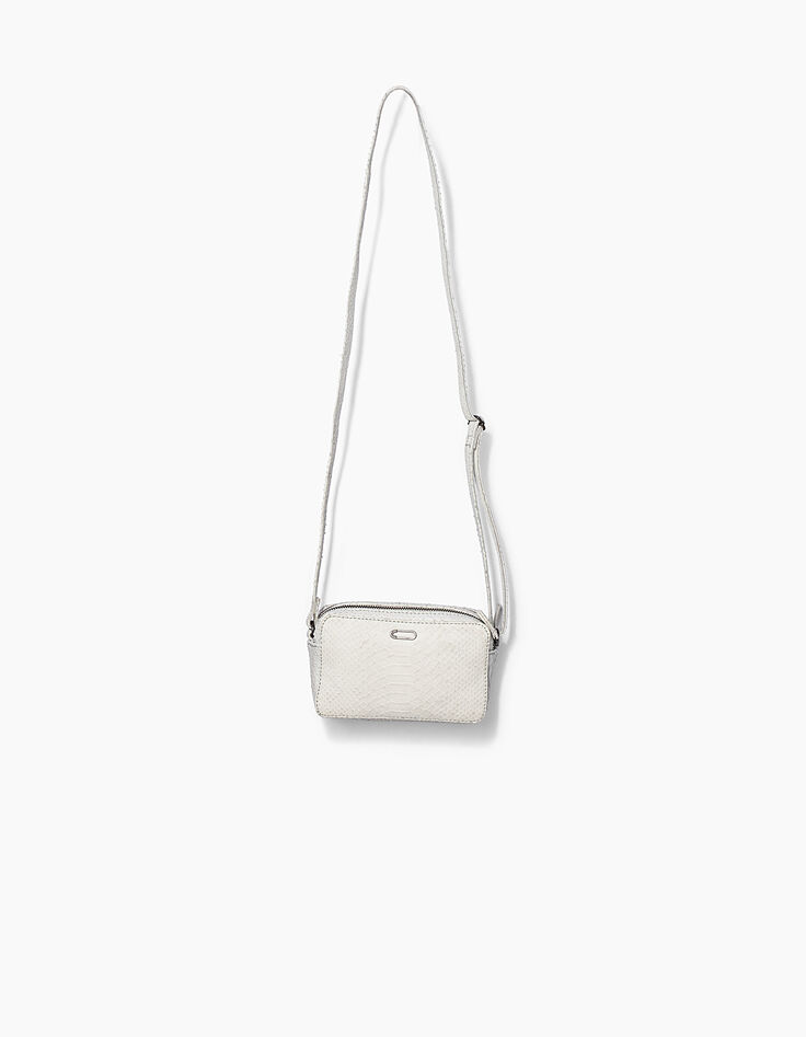 Damenledertasche, The Small Messenger, Schlangenhautfinish-7
