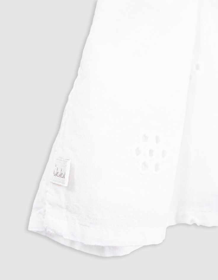Blouse blanche broderie anglaise fille-5