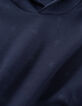 Sudadera beige capucha palmeras niño-7