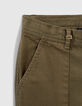 Boys’ khaki chevron combat trousers-5
