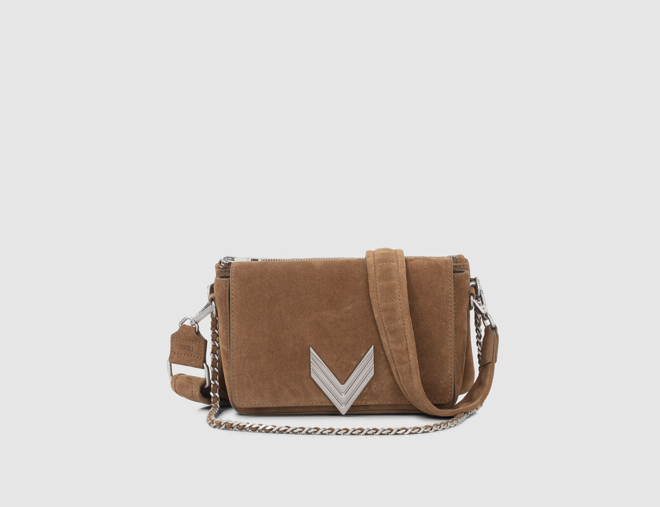 The 111 Staten Island bag in suede cowhide leather for women-1