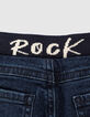Vintage blue jeans tekst ceintuur biokatoen babyjongens-5