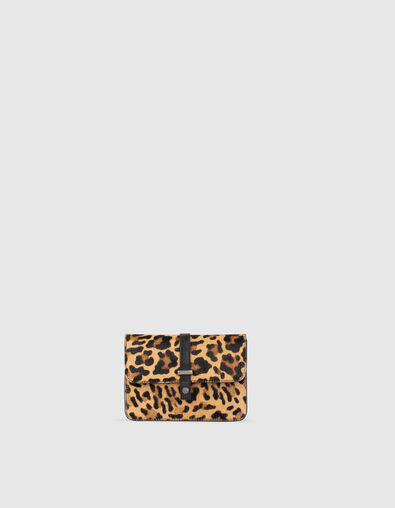 LEOPARD 1440 SMALL WAITRESS women’s leather wallet - IKKS