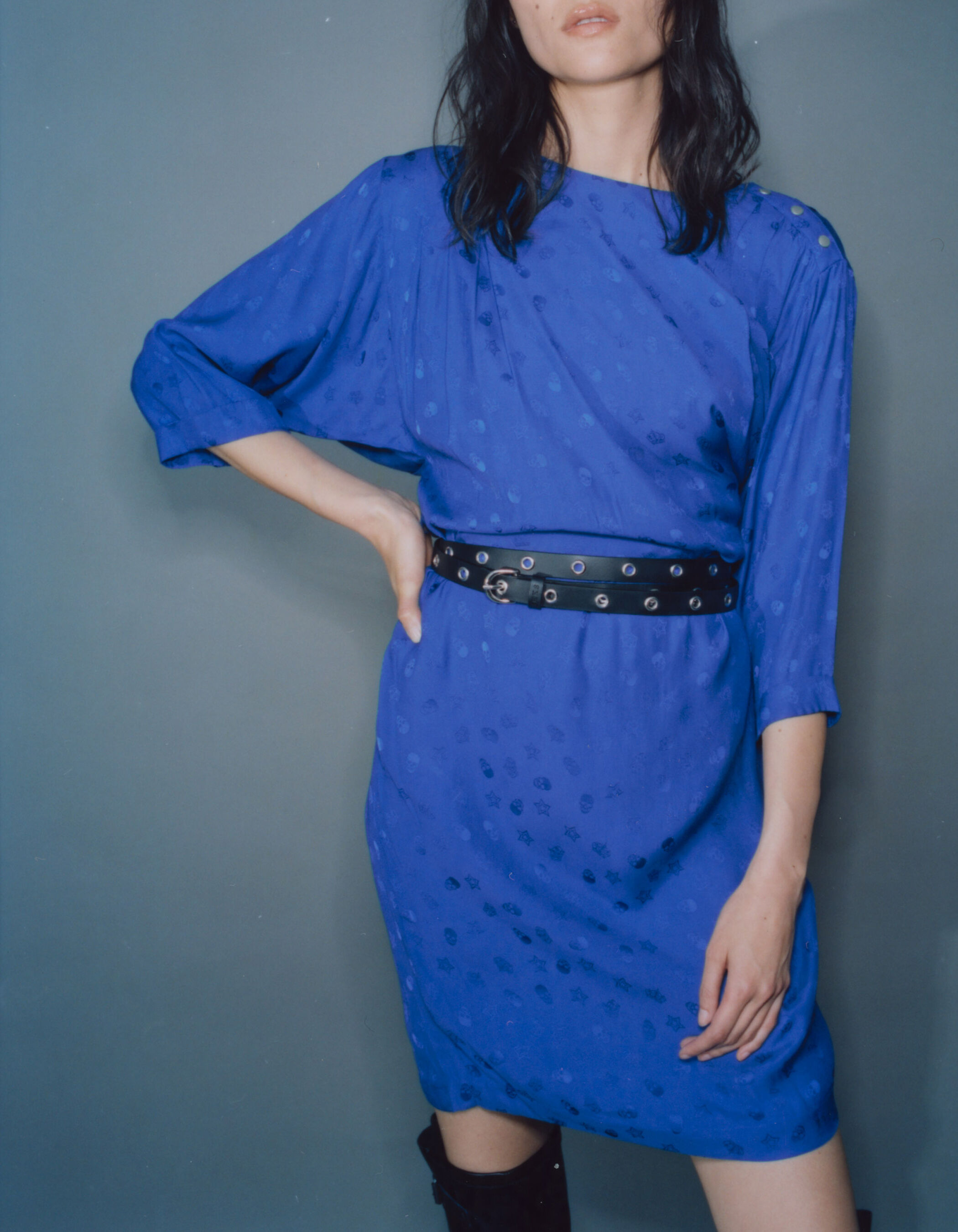 Robe sales bleue ikks