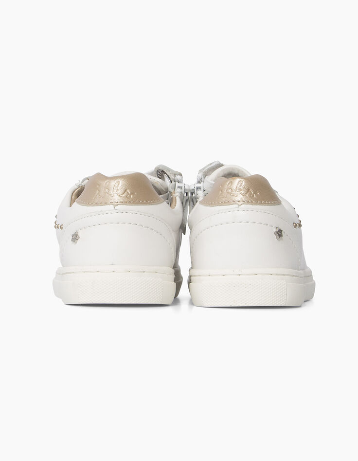 Witte sneakers voor meisjes-5